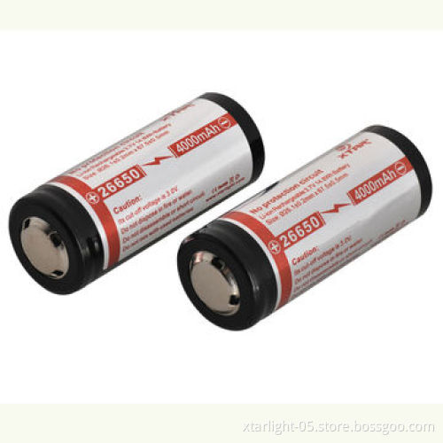 Battery, 26650, 4,000mAh ,designed for high-performance flashlights and electronic cigarette